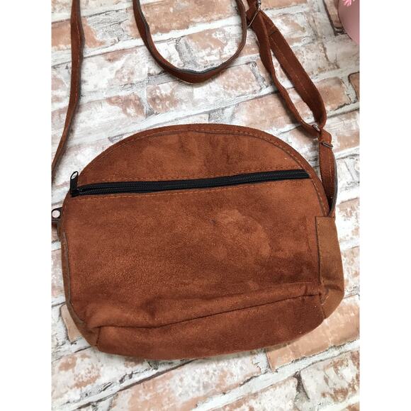 Handmade Mexican Embroidered Sm Purse Crossbody Bag Floral Multicolor Boho Purse - Picture 5 of 6